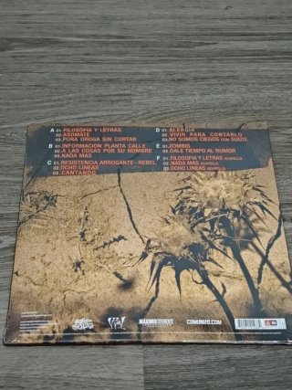 Vinilo Violadores del Verso Vivir para Contarlo