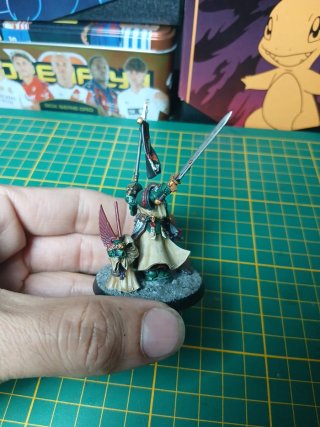 Azrael 40k pintado