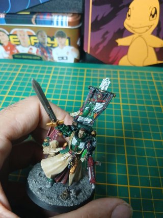 Azrael 40k pintado