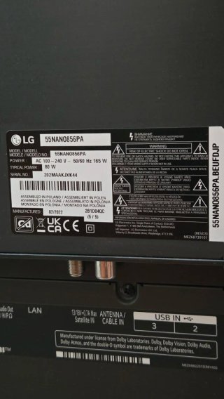 Scheda madre LG EAX69462005 (1.0) 55NANO856PA