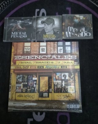*Lote Rap - Metal Pesado (1 Vinilo+3 CDs) nuevos
