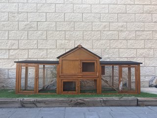 Caseta exterior conejos y roedores