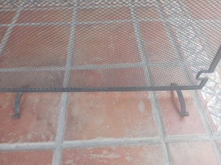Salvachimeneas hierro forjado vintage