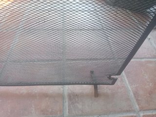Salvachimeneas hierro forjado vintage