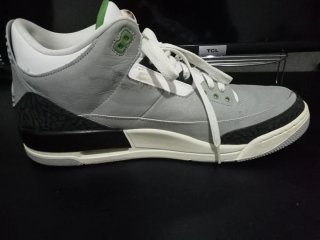 Jordan 3 Grigio e Verde
