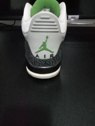 Jordan 3 Grigio e Verde