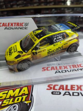 Scalextric Advance Skoda Fabia WRC 2 COHETE SUÁREZ