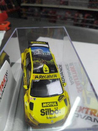 Scalextric Advance Skoda Fabia WRC 2 COHETE SUÁREZ