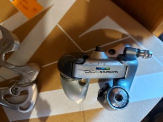 2 Desviadores Traseros Shimano 600 Tricolor