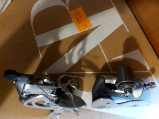2 Desviadores Traseros Shimano 600 Tricolor
