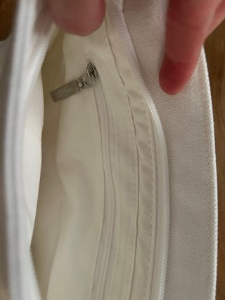 Neceser Loewe de tela beige
