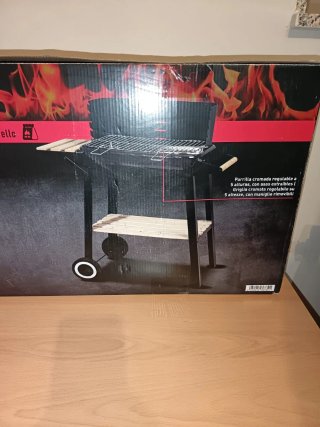 Barbacoa Exterior Negra Nuevo