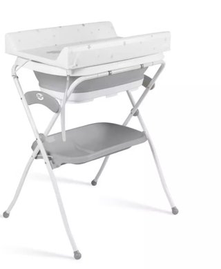 Vasca da bagno con fasciatoio pieghevole per bambini