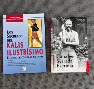 2 libros Artes marciales filipinas Kali Arnis