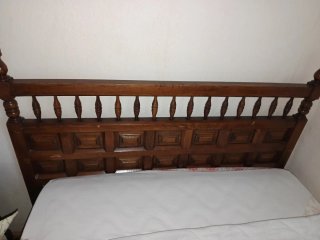 Dormitorio estilo castellano