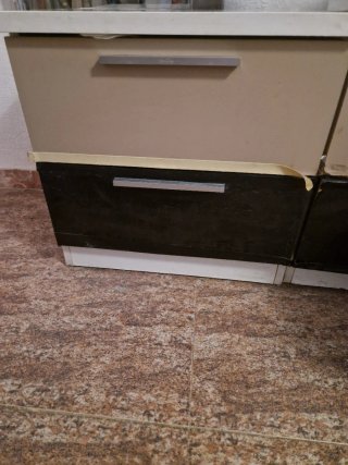 Cabecero de cama y mesillas cristal