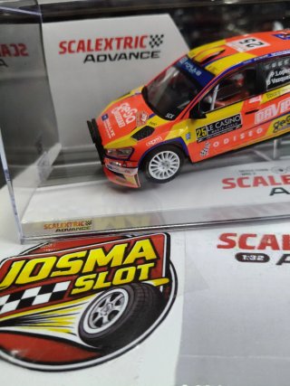 Scalextric Advance Skoda Fabia WRC2 Pepe López