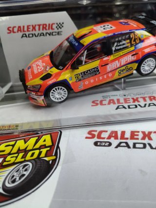 Scalextric Advance Skoda Fabia WRC2 Pepe López