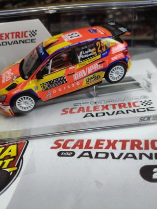 Scalextric Advance Skoda Fabia WRC2 Pepe López