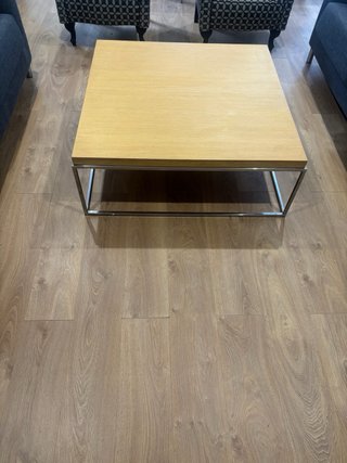 Mesa de centro madera y metal