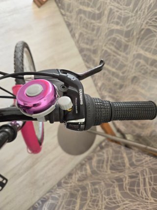 Bicicleta  morada y rosa  ruedas 24/1,75