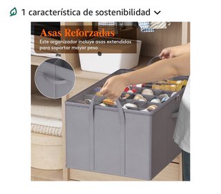 Caja Organizadora Zapatos Lifewit Grande