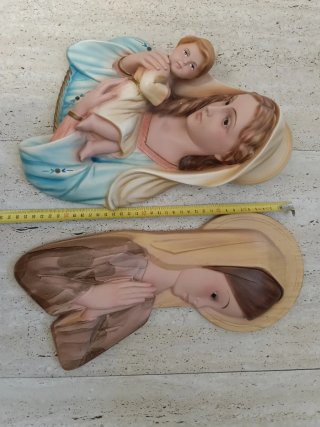 Figuras religiosas de escayola