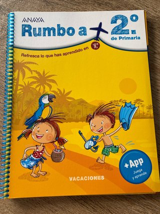 Rumbo a 2° de Primaria, refresca 1º