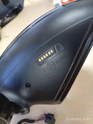 Retrovisor Porsche Panamera Negro