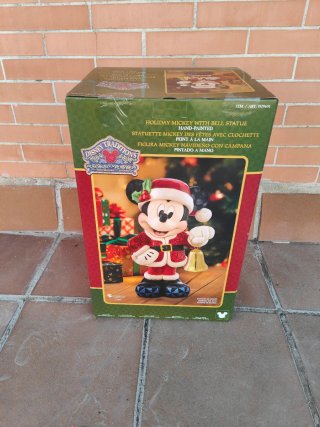 Figura Mickey Navideño con Campana Disney Traditio