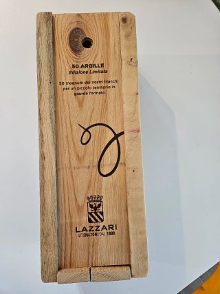 Set 4 scatole vino legno