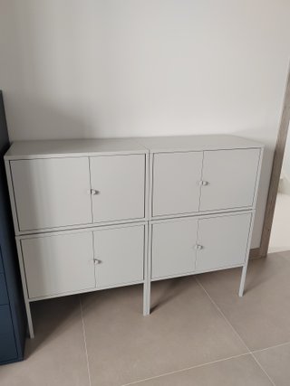 Mueble Auxiliar Metálico IKEA 120x35x90