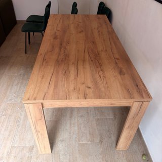 Mesa Comedor Extensible 3m Madera + 6 Sillas