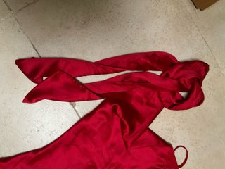 Top halter satén