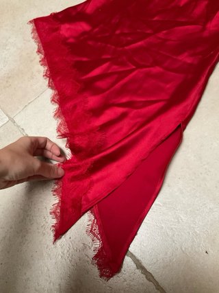 Top halter satén