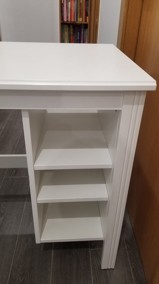 Escritorio Ikea BRUSALI blanco 90x52 cm