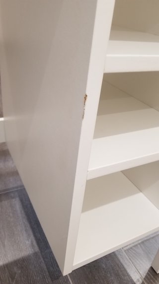 Escritorio Ikea BRUSALI blanco 90x52 cm