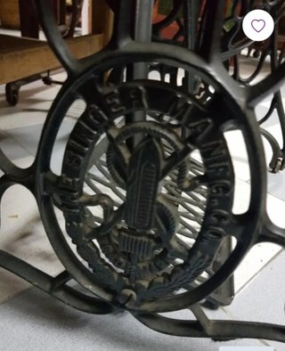 ANTIGUA MAQUINA DE COSER SINGER