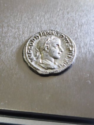 Moneda Romana Emperador Gordiano III