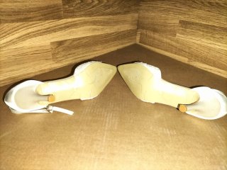 Zapatos de Novia Blancos.