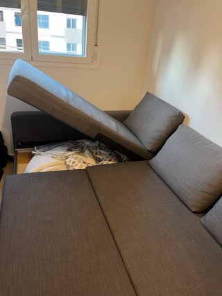 Sofá Cama Gris Ikea Friheten