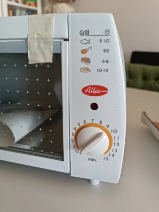 Mini Horno Tostador Altic 350W - NUEVO A ESTRENAR