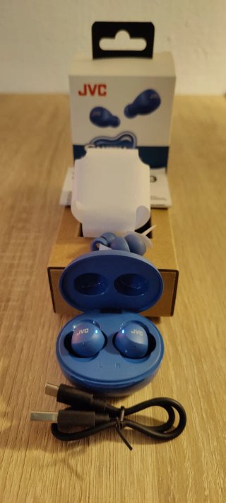 Auriculares Bluetooth JVC Gummy HA-Z66T Azul