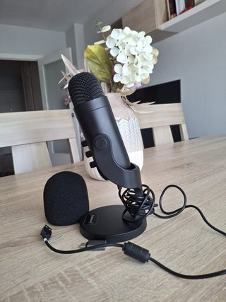 Micrófono USB ZealSound PC/Móvil ASMR Gaming