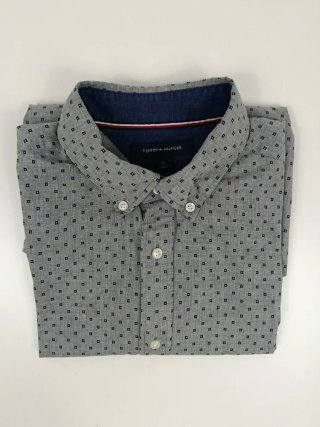 Camisa Tommy Hilfiger Gris Talla M