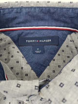 Camisa Tommy Hilfiger Gris Talla M