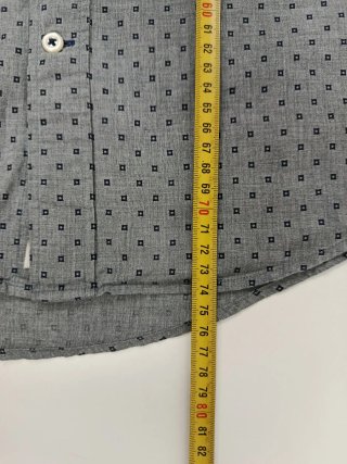 Camisa Tommy Hilfiger Gris Talla M