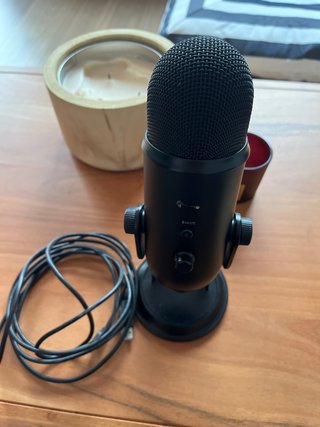 Micrófono Logitech Blue Yeti Negro