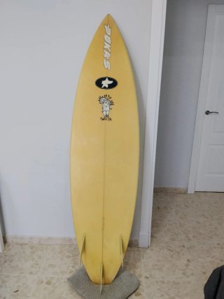 Tabla surf vintage Pukas Maurice Cole Reverse Vee