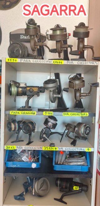 Repuestos Carrete Pesca Sagarra